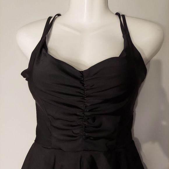 Black Swim Dress - Picture 2 of 7